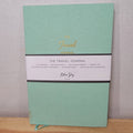 Blue Sky Teal The Travel Journal (cloth covered)- NWT
