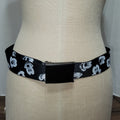 Disney B&W Mickey Mouse Belt 49.5"