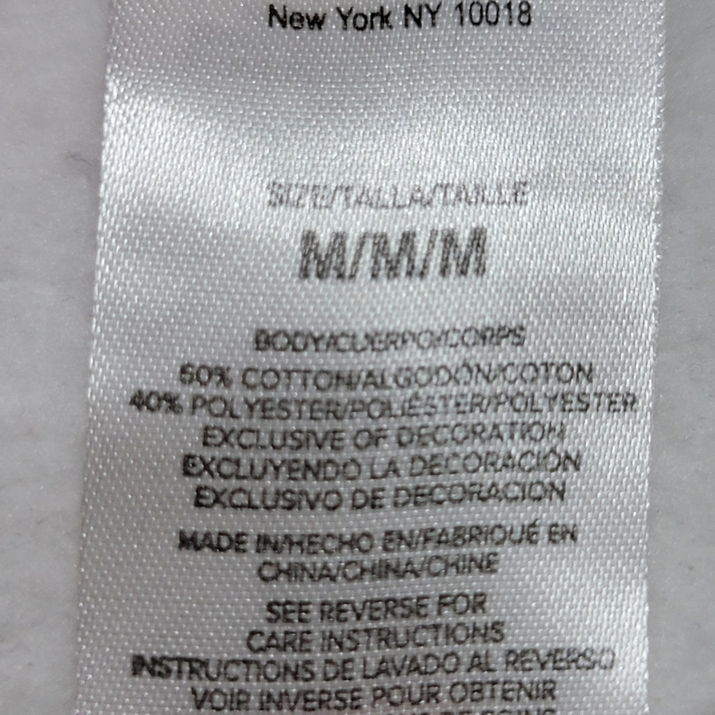 Dr. Pepper White Unisex Oversized Hoodie "Est. 1885" - Size Medium