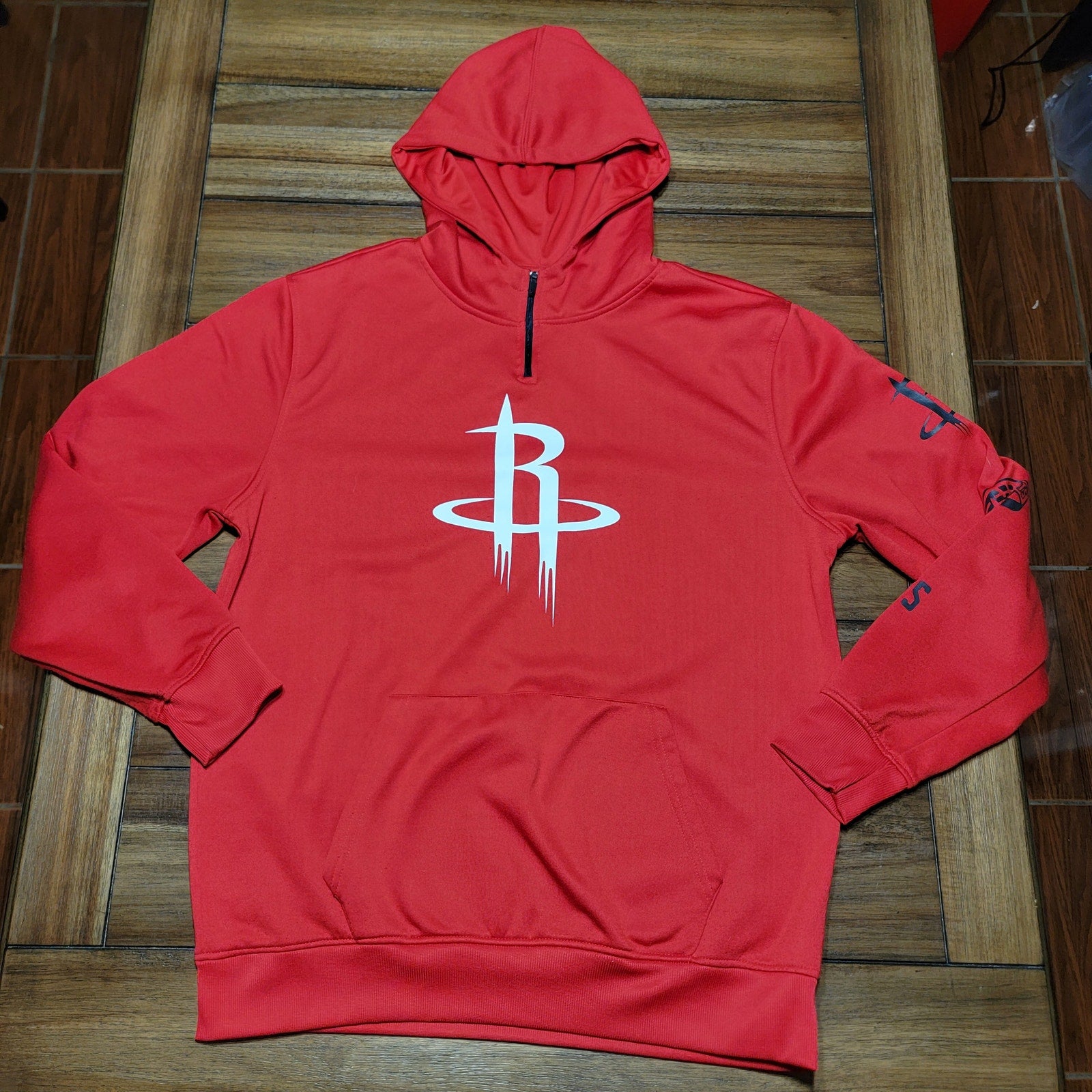 UNK x NBA Red LS Unisex Hoodie Houston Rockets - Size Large