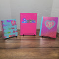 3 Pc Barbie Notebooks: Spiral, Composition & Journal - NEW