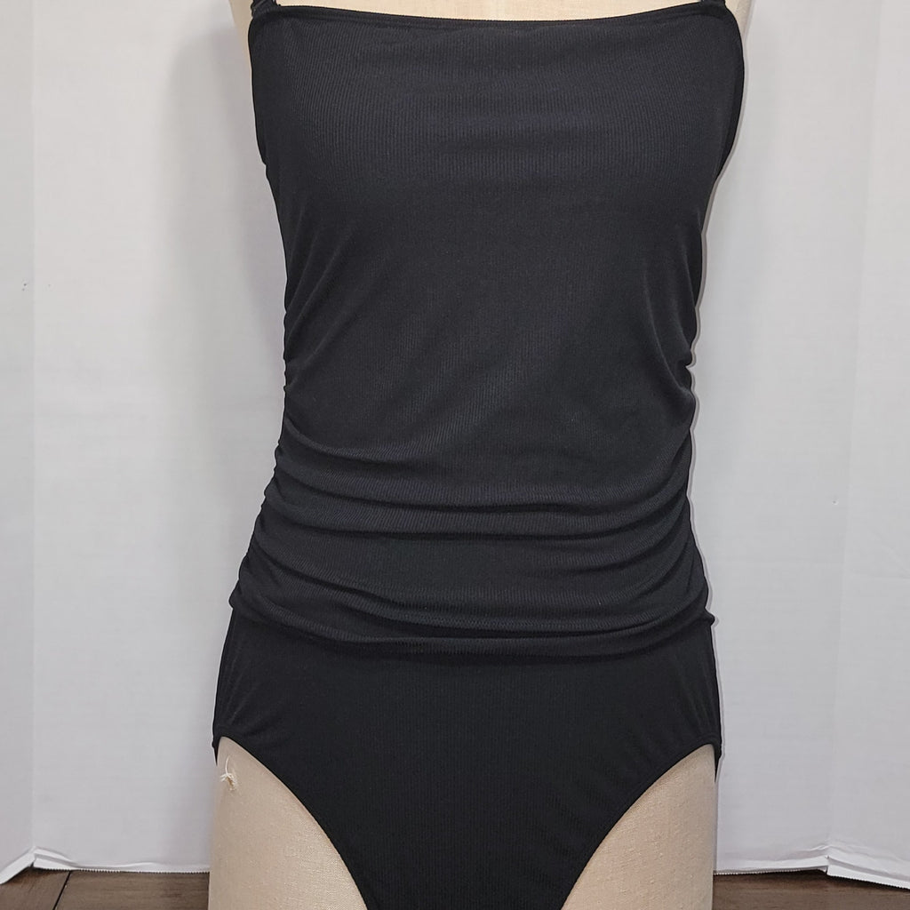 Serra 1 Pc Black Swimsuit - Size Large NWT