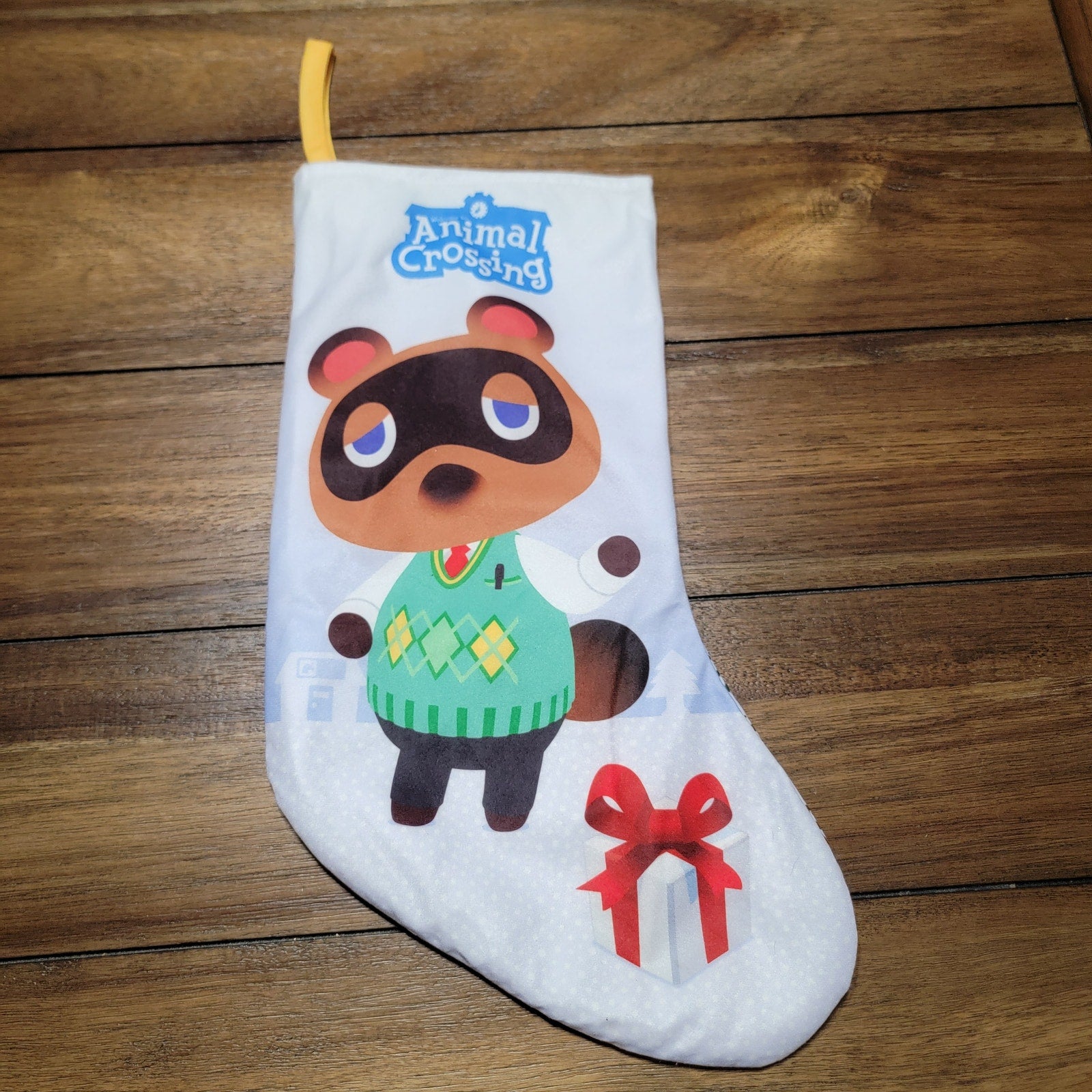 Animal Crossing Tom Nook Holiday Stocking