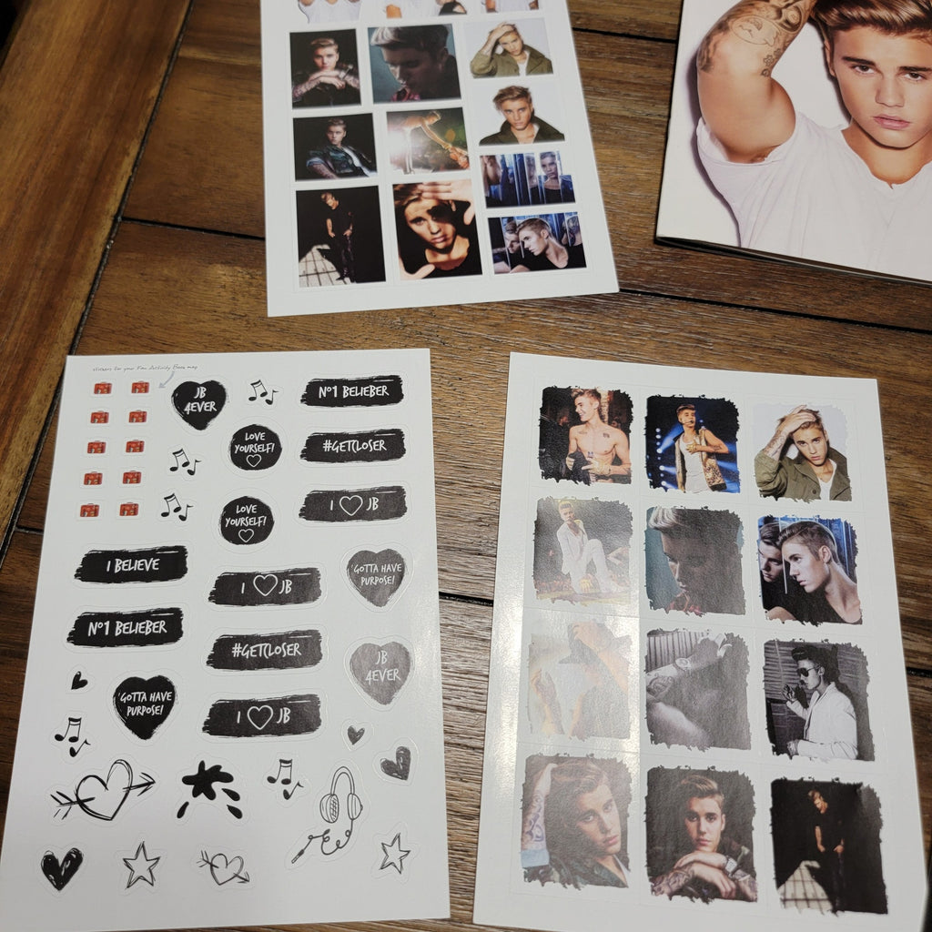 2016 Official Justin Bieber Fan Pack Tin - NEW, Opened.