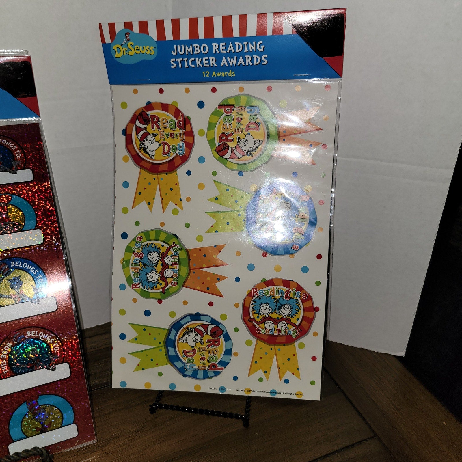 Set of 3 Dr. Seuss Stickers Sets NEW / SEALED