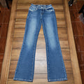Jack David Straight Denim Jeans w/ Studs and Bling - Size 1