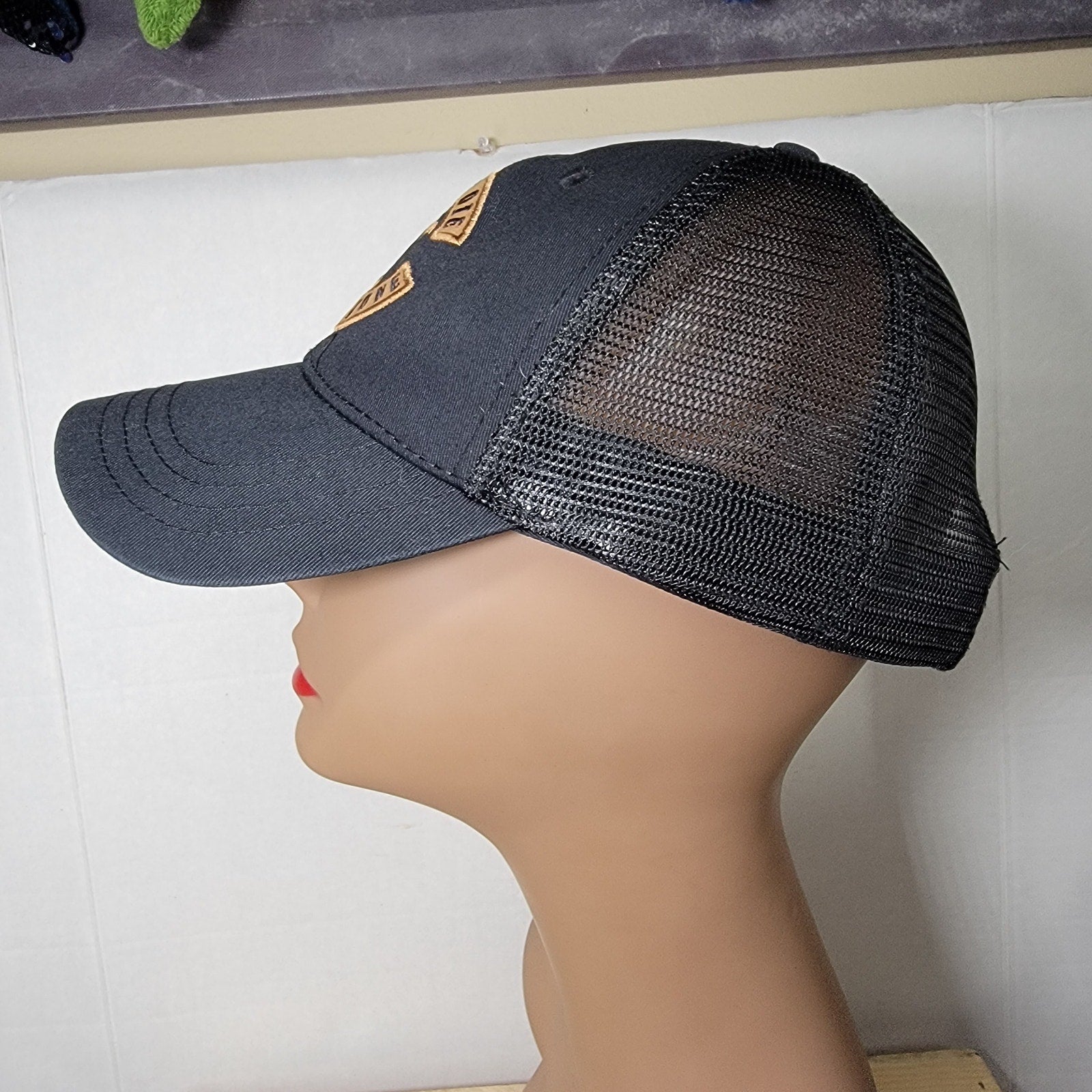 Yellowstone Black Snapback Trucker Hat "Ride Or Die"