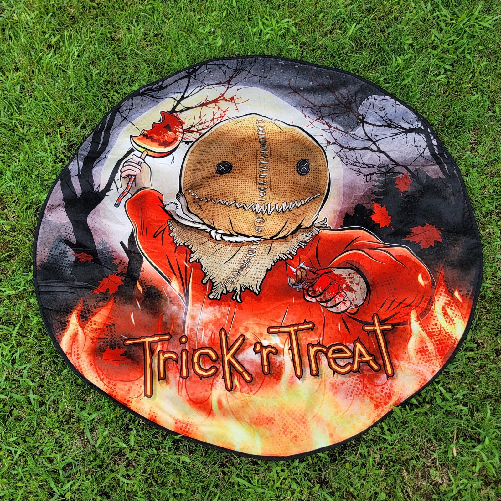 Trick r Treat Round Throw Sam 61" Diameter