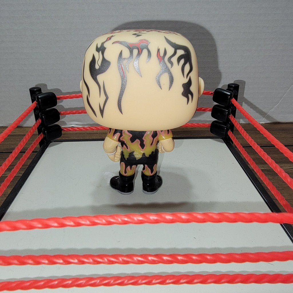 Set of 5 Funko POP! WWE RAW Wrestling Ring and 4 Vinyl Figures