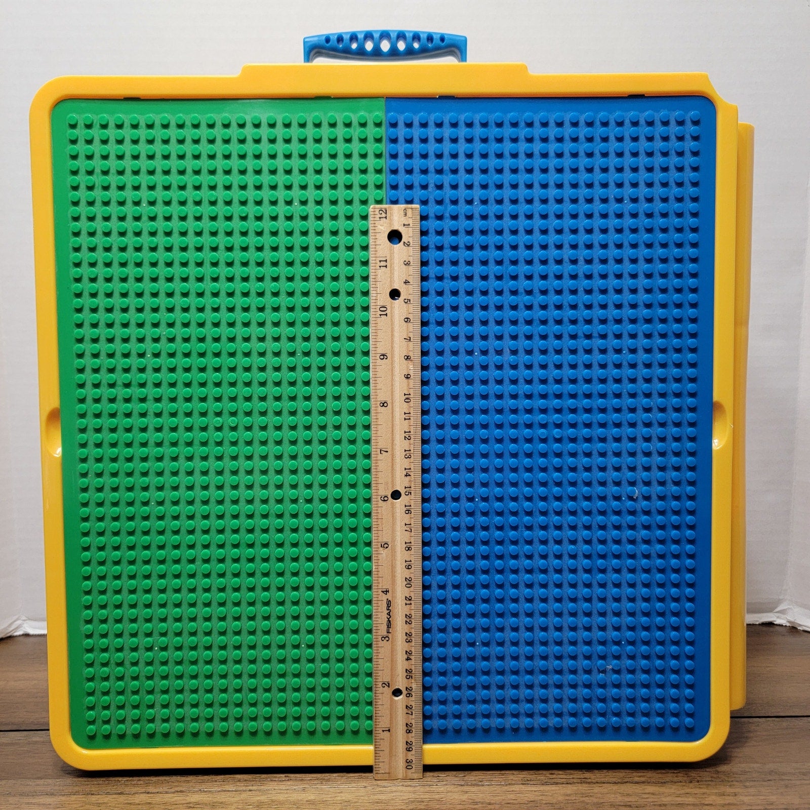 VINTAGE Block Tech Lego Brick Storage Case w/ Drawer FULL of Lego Bricks