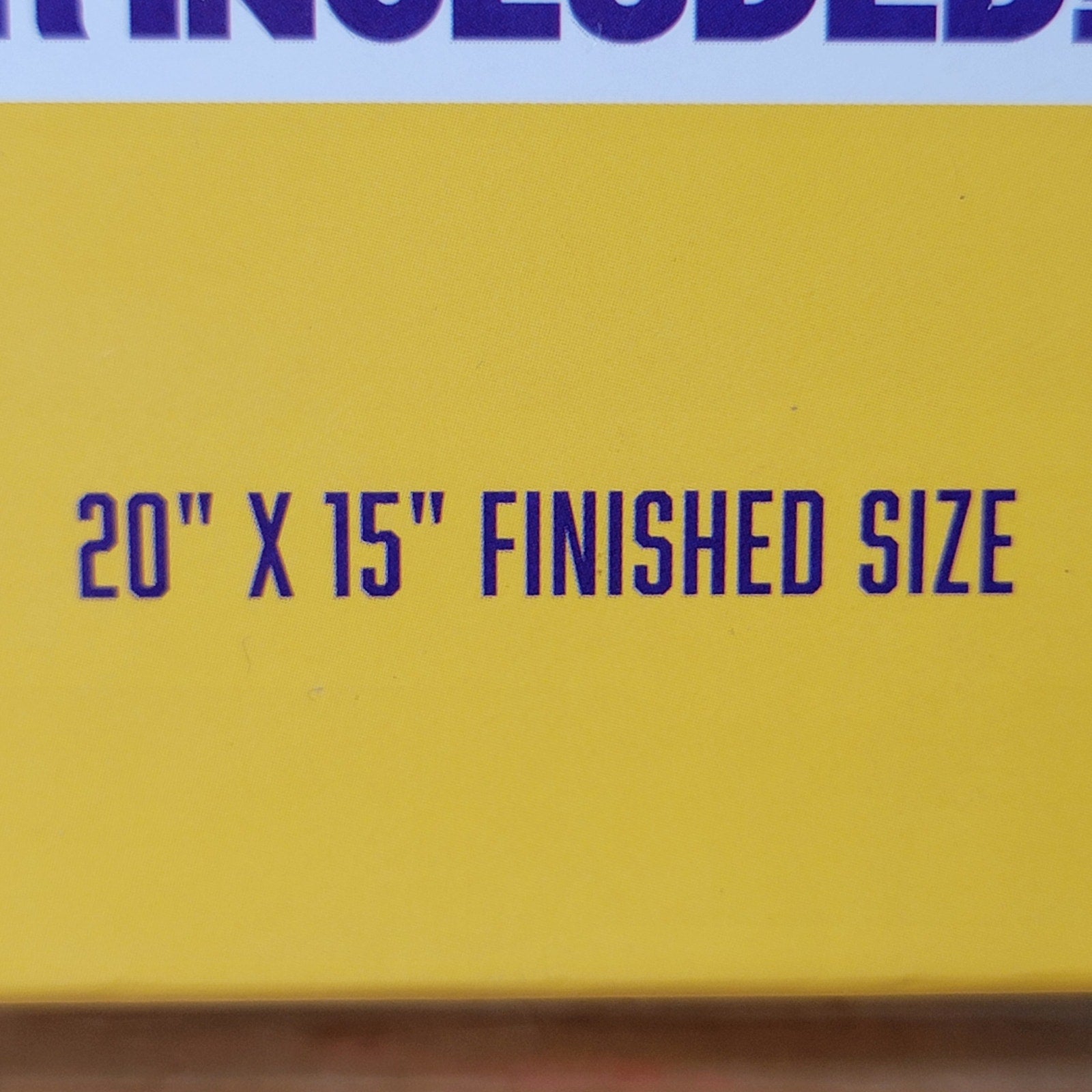 LSU Tigers 500 Pc Puzzle + Bonus Poster "A Real Nailbiter"