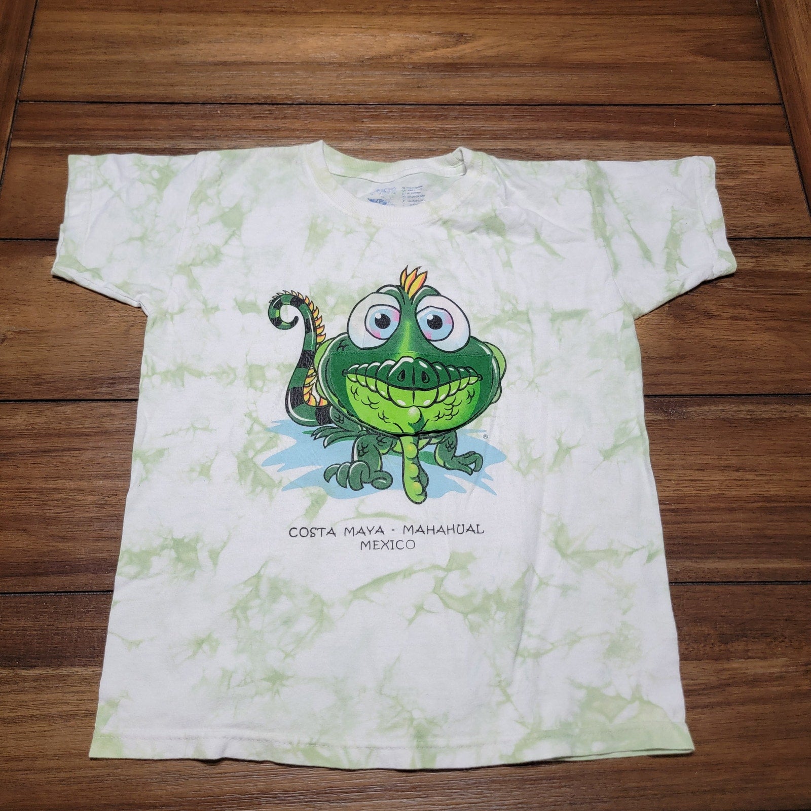 Costa Maya Interactive Kids Tee "Mahahual Mexico" - Size 6