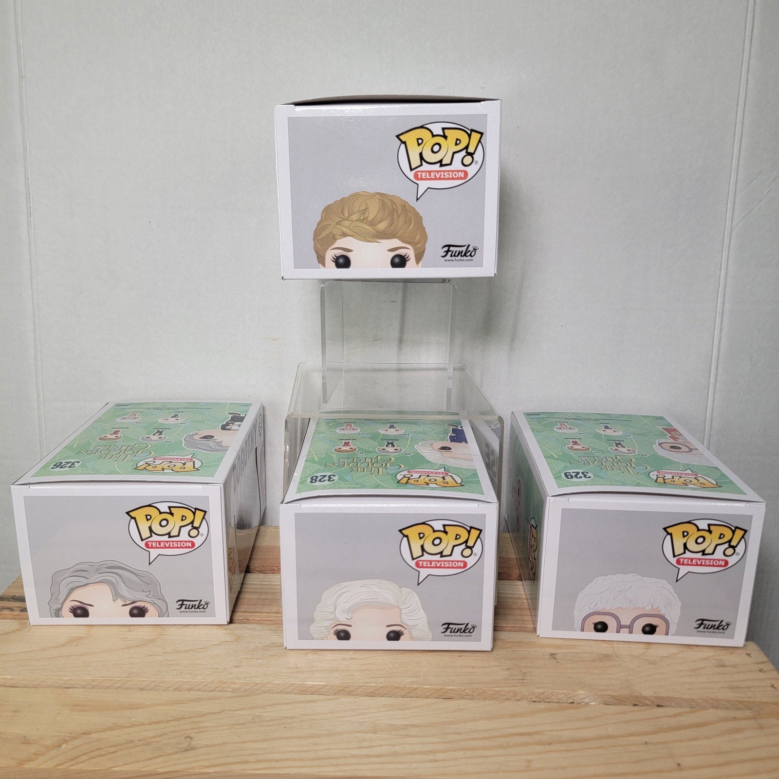 Set of 4 POP! Television The Golden Girls - NEW
