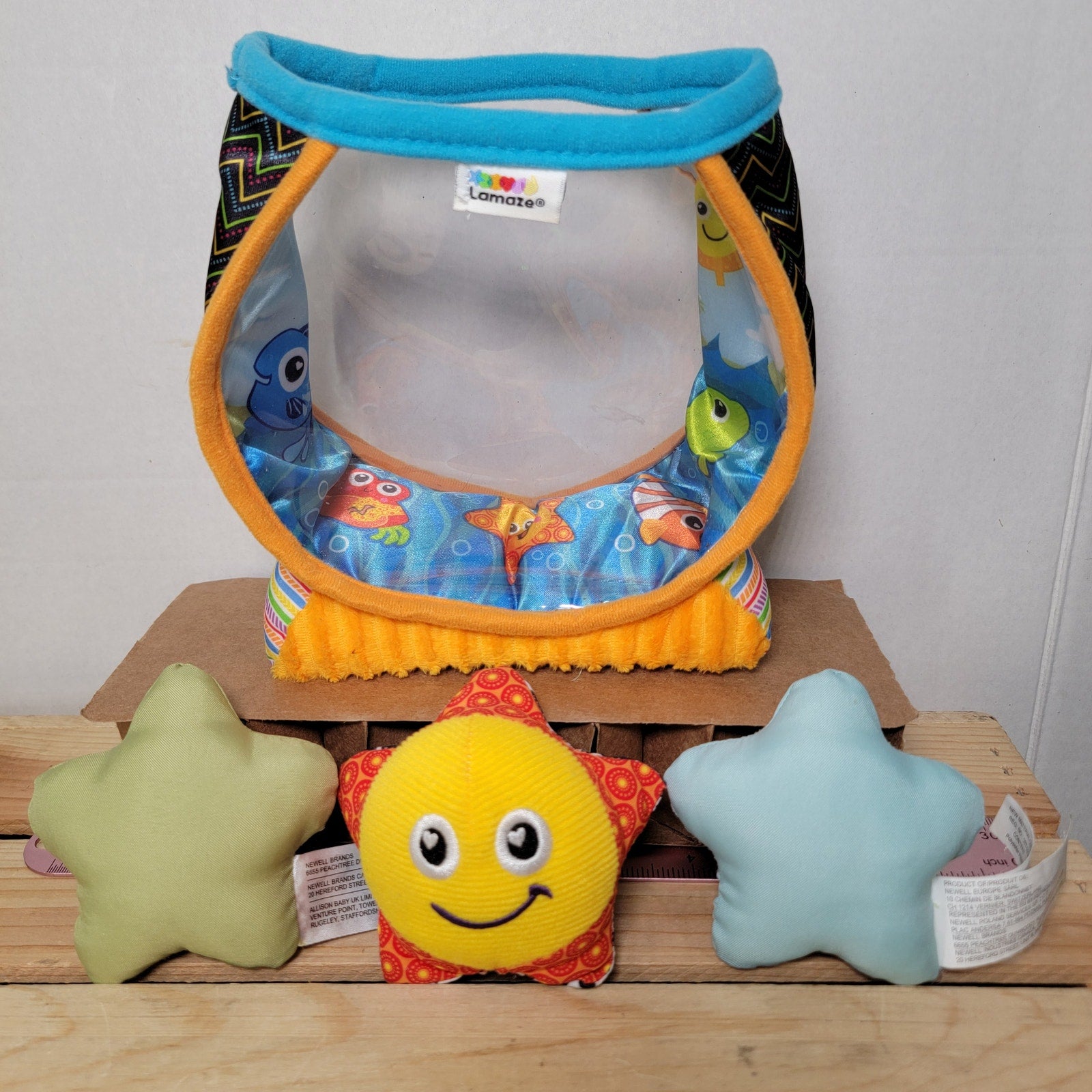 Lamaze My First Fishbowl w/ 3 Plush Starfish