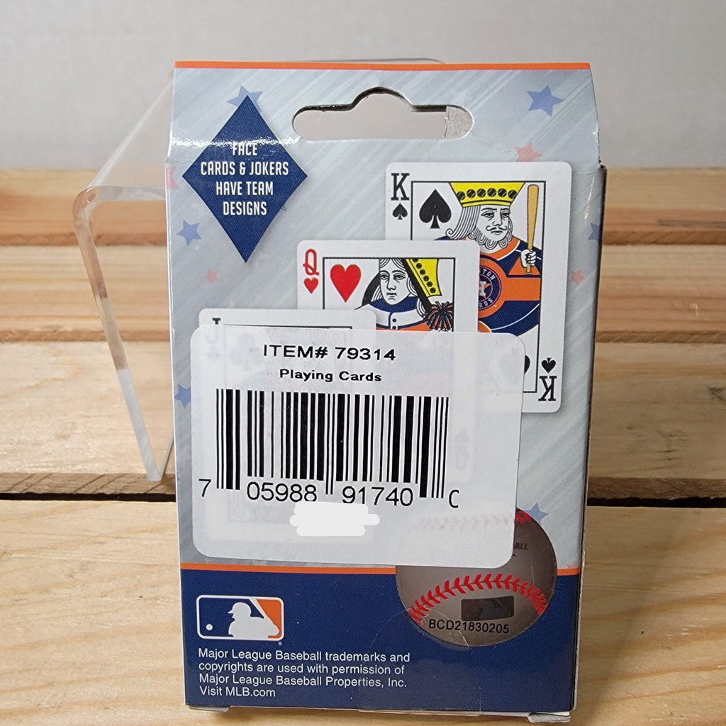 MLB Houston Astros Standard Playing Cards - NEW