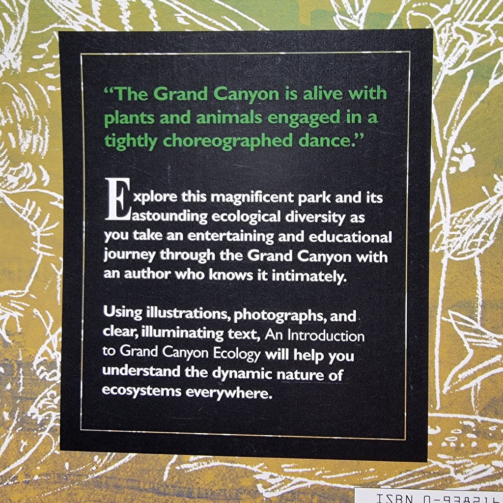 BOOKS Set of 3 An Introduction To Grand Canyon: Prehistory, Geology & Ecology