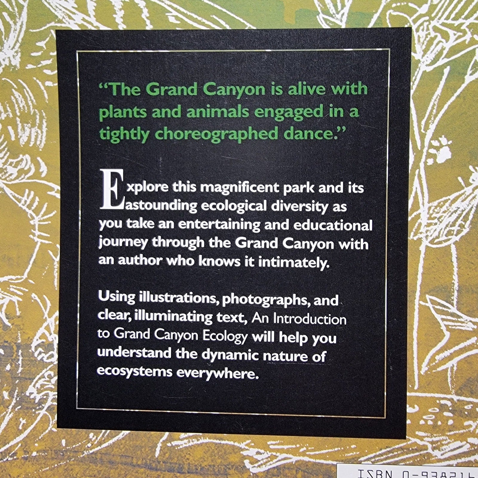 BOOKS Set of 3 An Introduction To Grand Canyon: Prehistory, Geology & Ecology