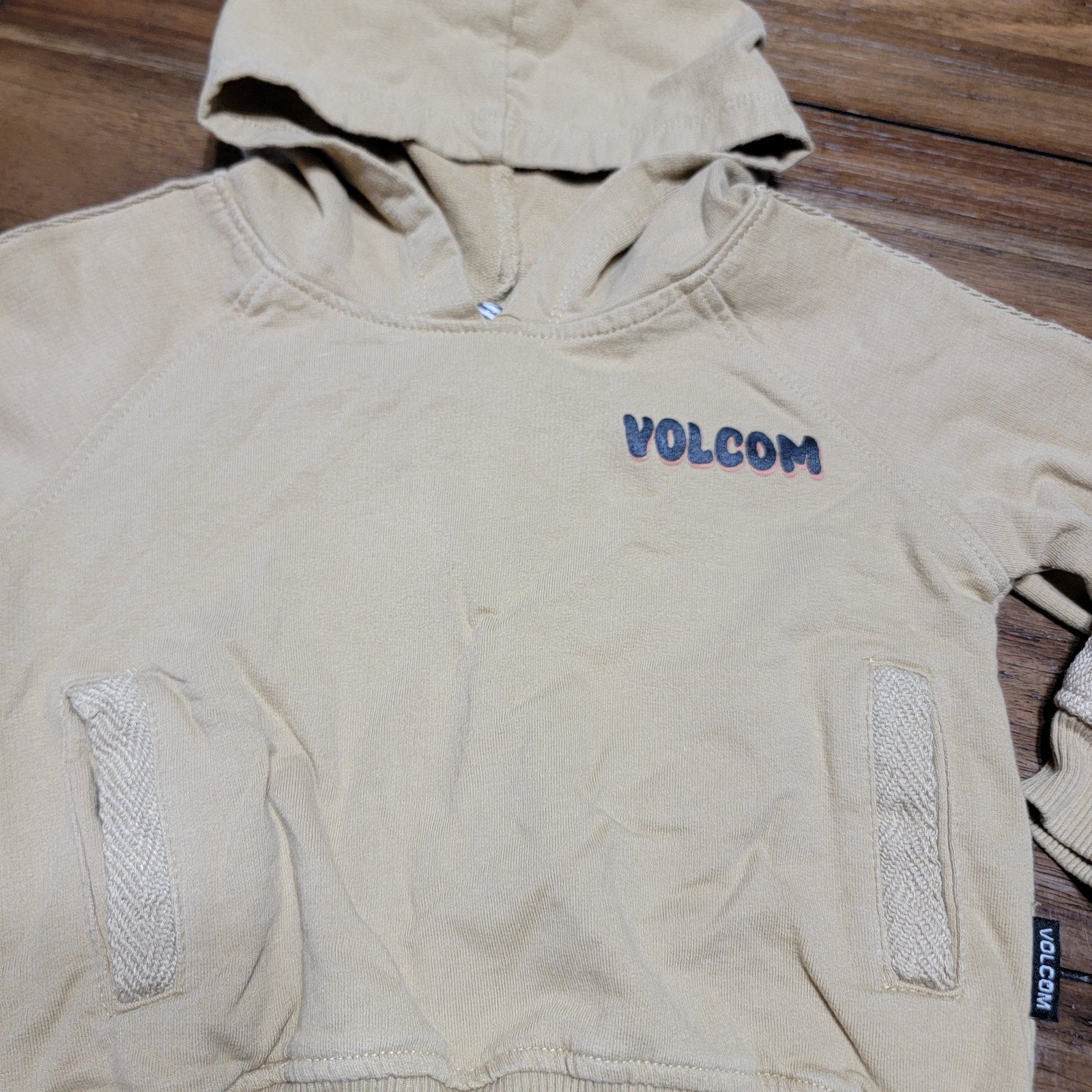 2 Pc Volcom Infant Pant & Matching LS Hooded Island Skull Shirt Set  - Size 18M
