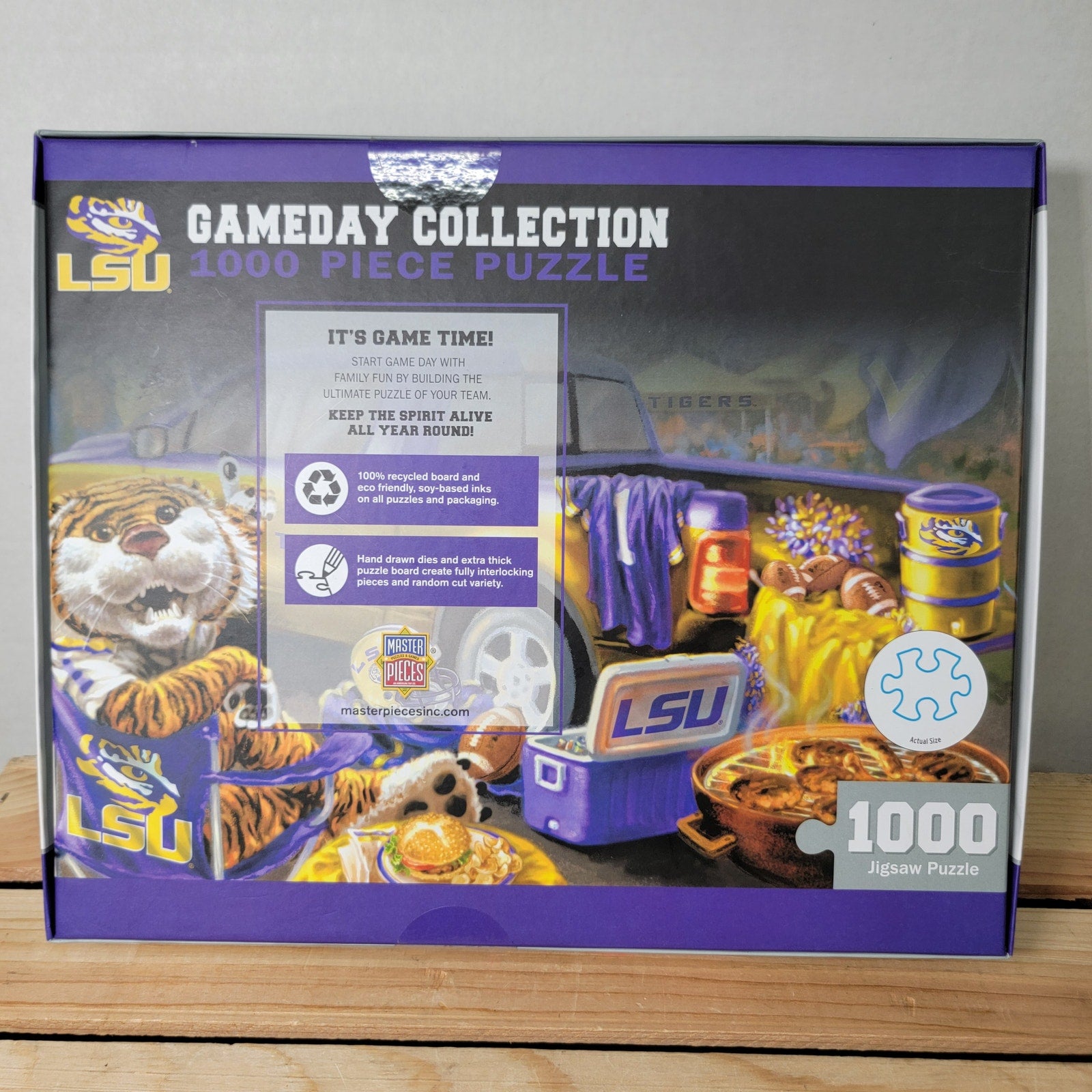 LSU Gameday Collection 1000 Piece Puzzle by Master Pieces Inc - NEW / SEALED