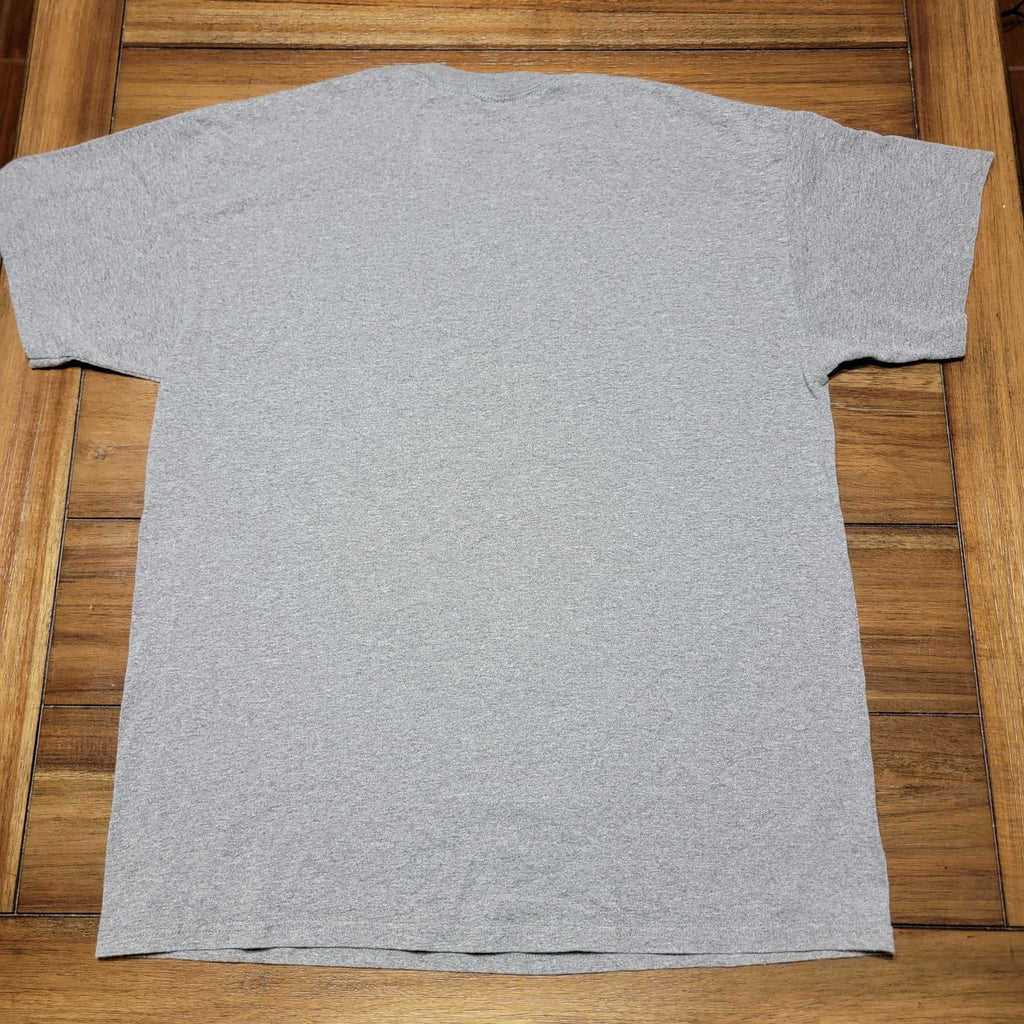 State Love Grey Unisex Tee "Lone Star Tacos" Taco Truck - Size Large