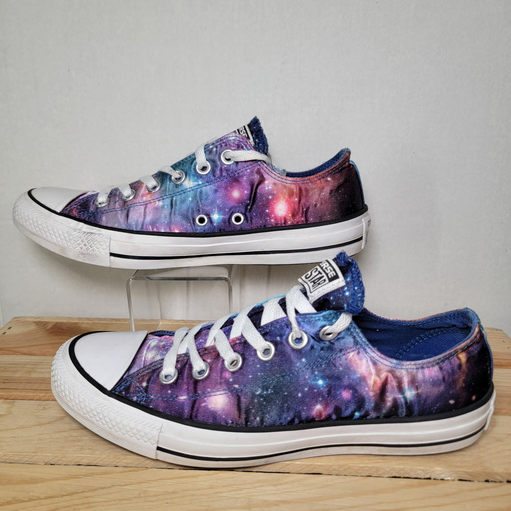 Converse Chuck Taylor All Star Low Satin Galaxy Shoes - Size m7 / w9