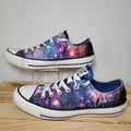 Converse Chuck Taylor All Star Low Satin Galaxy Shoes - Size m7 / w9