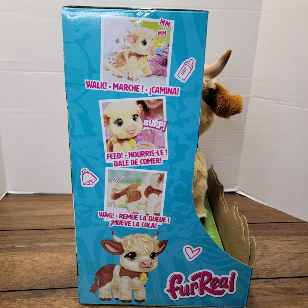 Fur Real Maggie The Feed & Follow Cow - NEW