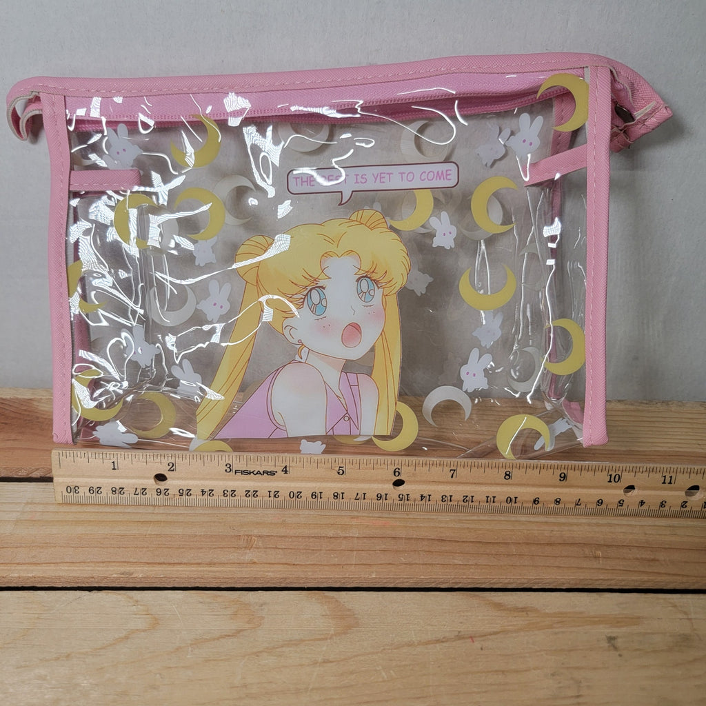 Sailor Moon Vinyl Bag "The Best Is Yet To Come" - NWOT