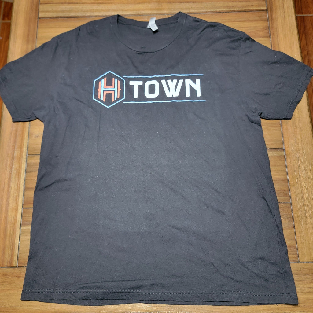 Houston Dash / Dynamo Black Unisex Tee "H Town" - Size XXL