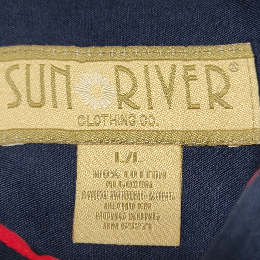 Sun River LS Texas Flag Western Button Up Shirt - Size Large*