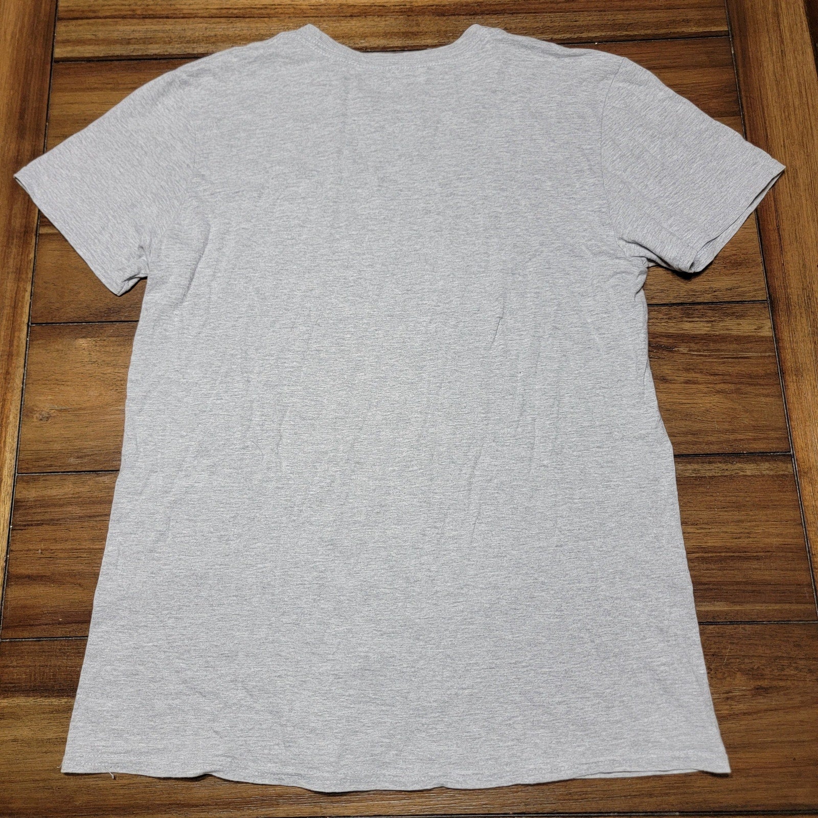 Pop! Tees Jaws Grey Unisex Tee Iconic Cover - Size Medium