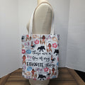 Moana Canvas Tote Bag "These Are A Few Of My Favorite Things"