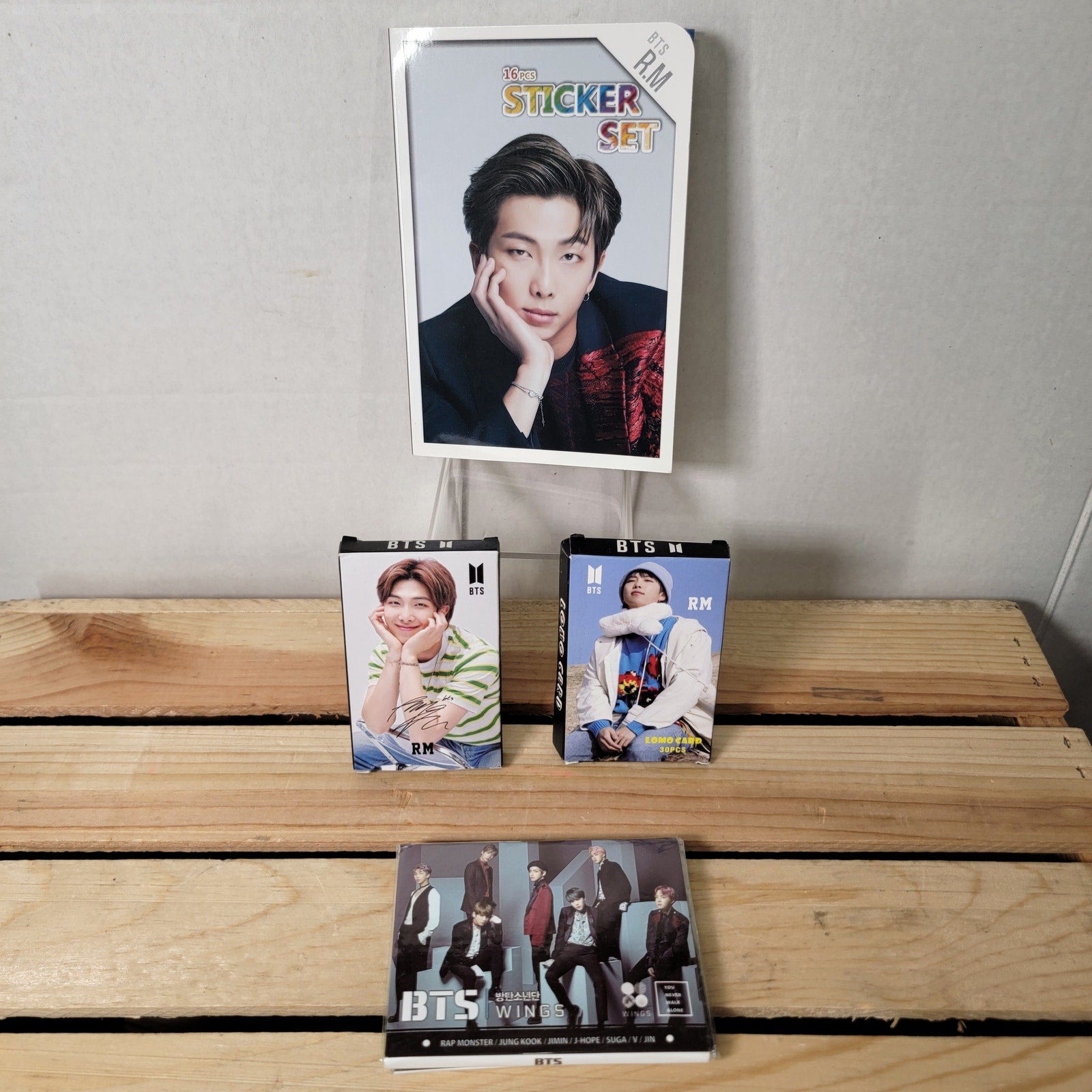 Set of 4 BTS RM Collectors Set
