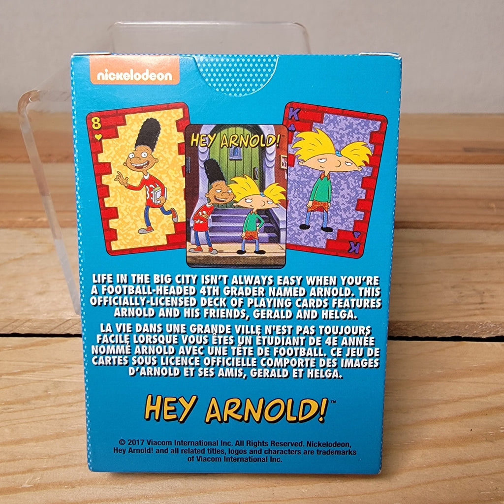 Nickelodeon Hey Arnold! Playing Cards - NEW