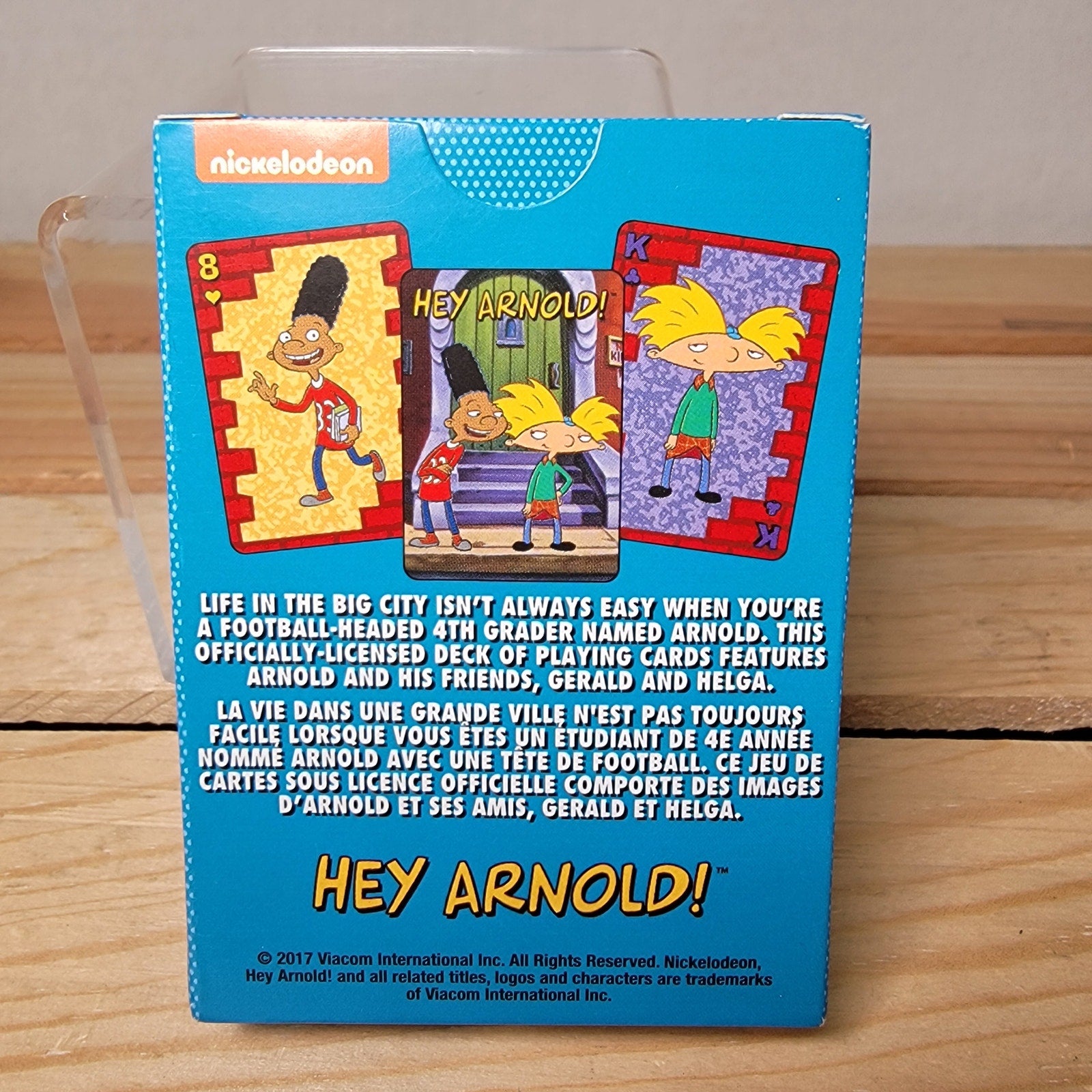 Nickelodeon Hey Arnold! Playing Cards - NEW