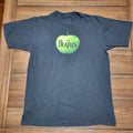 The Beatles Black Tee Apple Logo - Size Medium