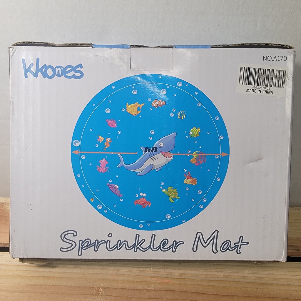 Kkones Under The Sea Sprinkler Mat 68" - NEW IN BOX