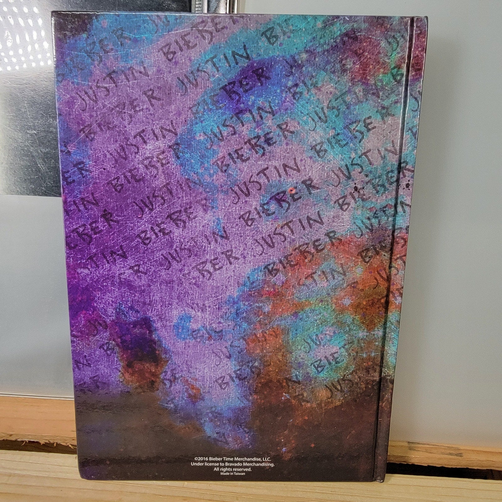 Justin Bieber Blue Binder w/ Dividers & Journal