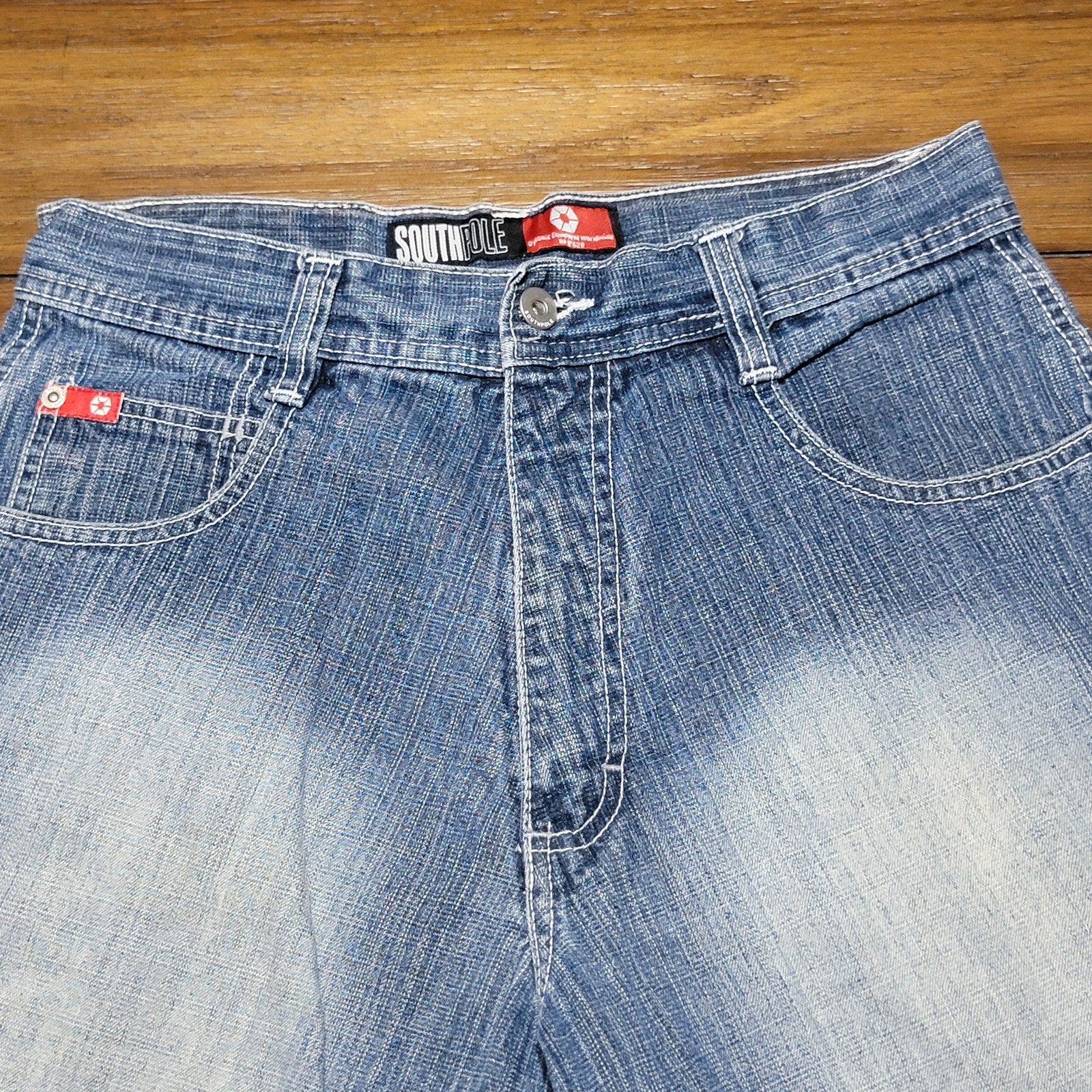 South Pole Red Tag Denim Shorts - Size 30
