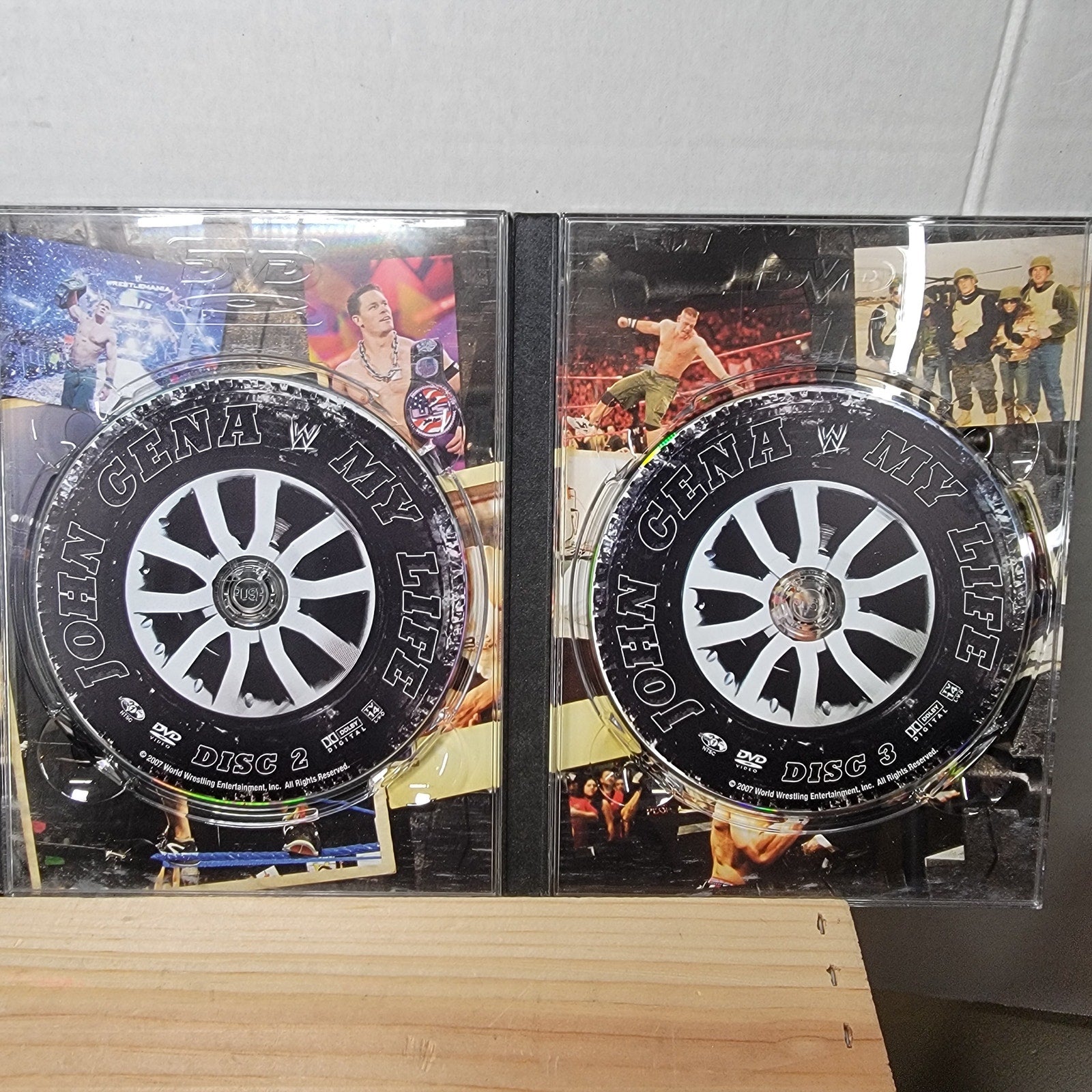 DVD John Cena My Life 3 Disc Collection