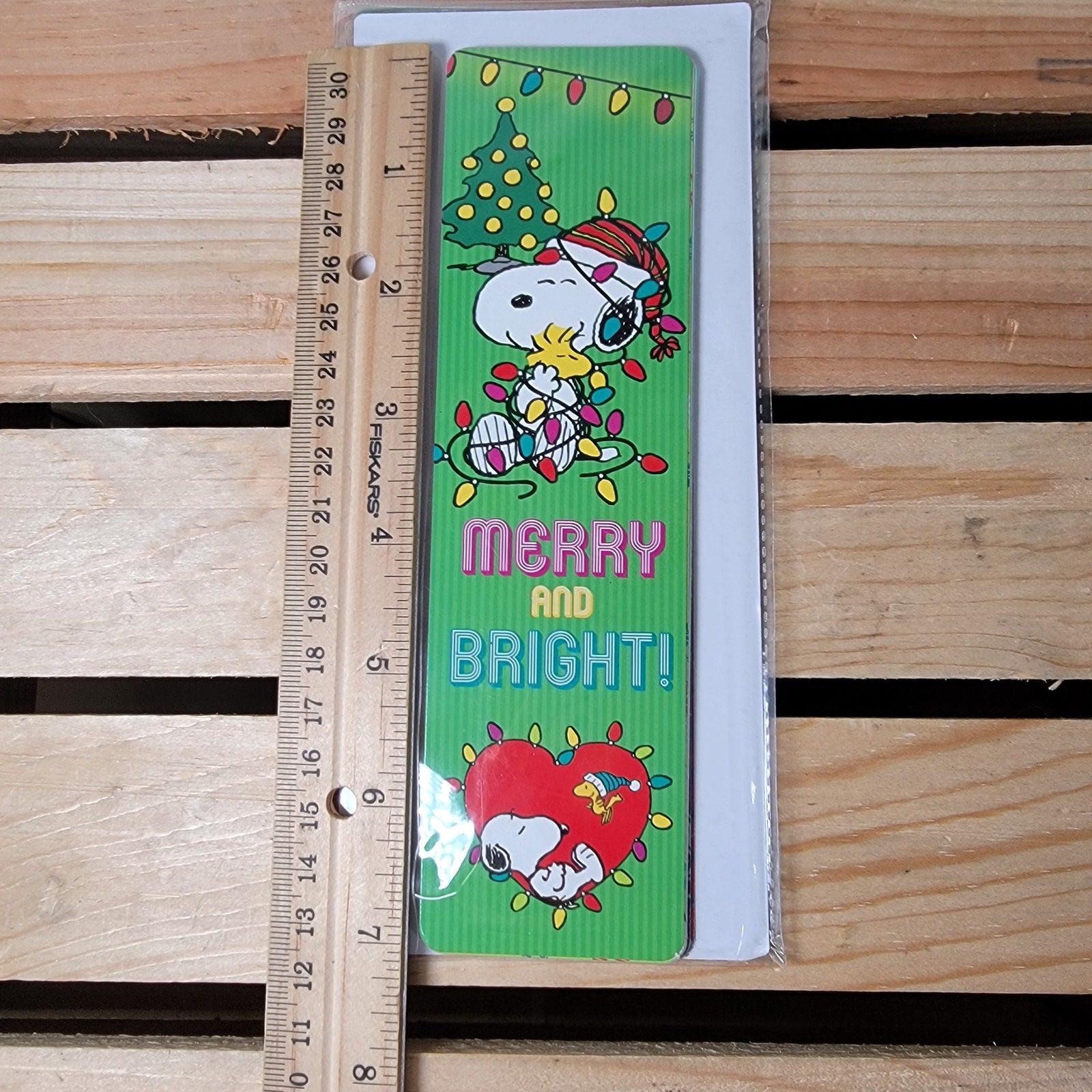 Set of 8 Holiday Peanuts Bookmarks - NEW / SEALED