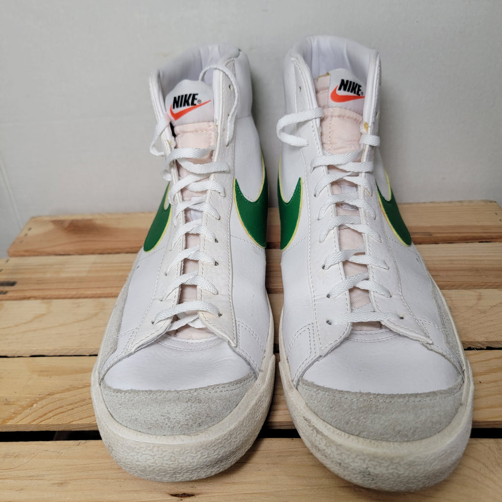 Nike Blazer Mid '77 Vintage White Pine Green Sneaker - Size 13