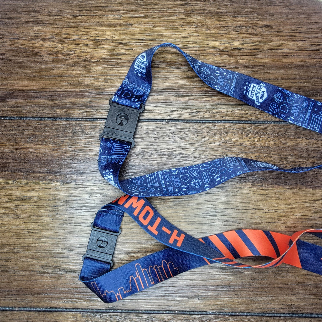 Set of 2 Houston Astros Buddy Club Lanyards