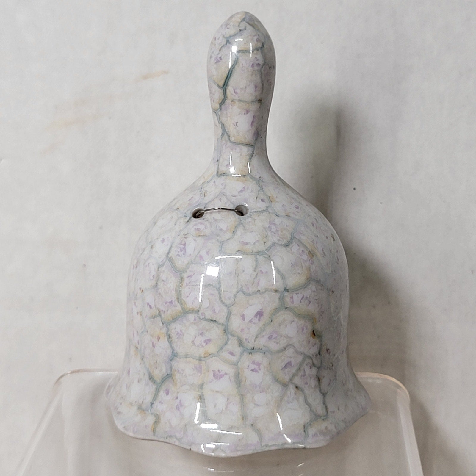 Mississippi Ceramic Souvenir Bell w/ Flowers