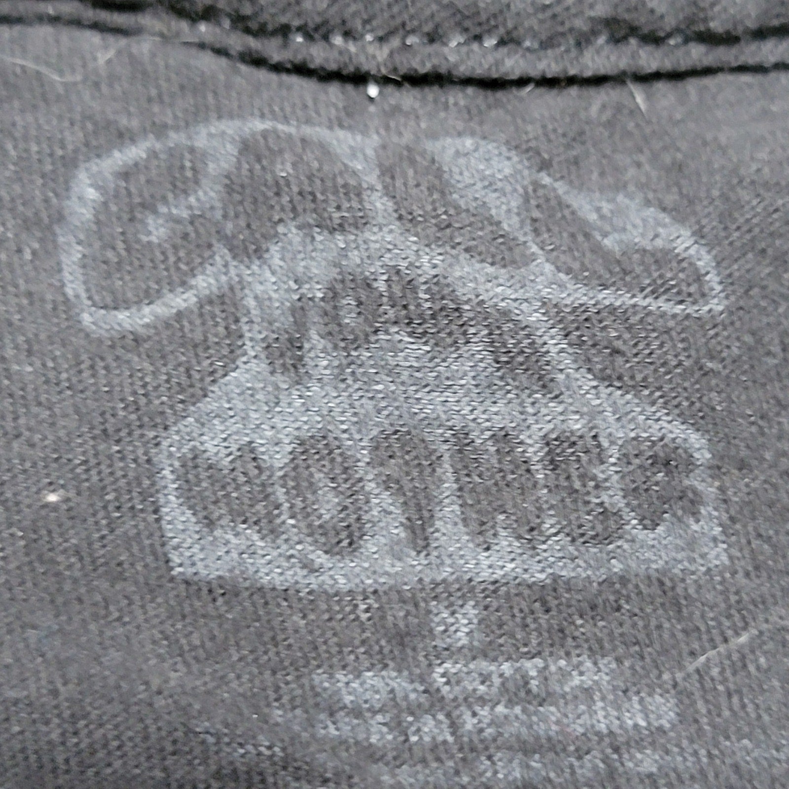 Call Your Mother Black Unisex Tee "Good Vibes" Skeleton Hammock - Size Med