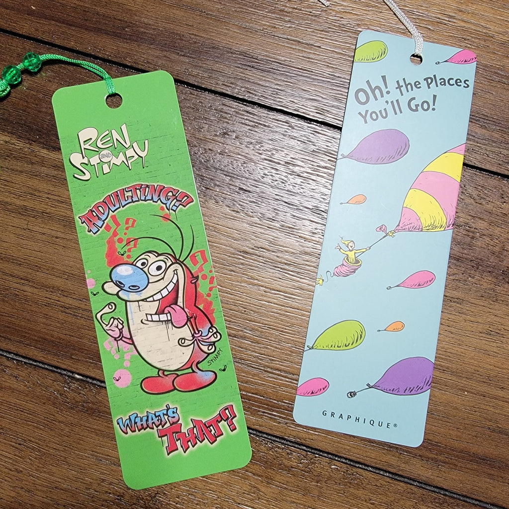 Set of 6 Kids Variety Cartoon Bookmarks