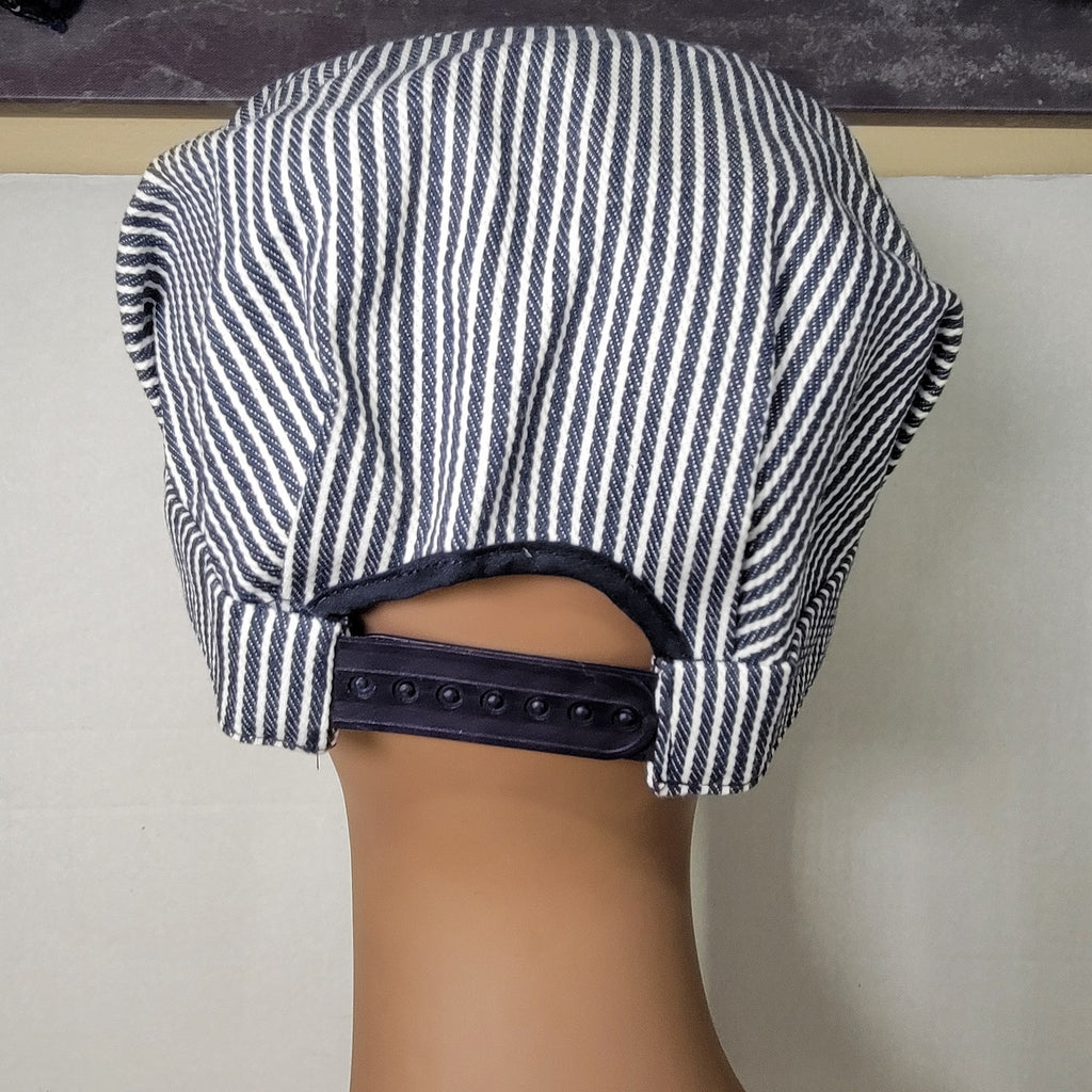 Royal Gorge Route Railroad Striped Train Conductor Hat - NWT