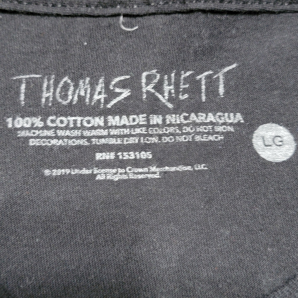 Thomas Rhett "Very Hot Summer" Tour 2019 Black Unisex Tee - Size Large