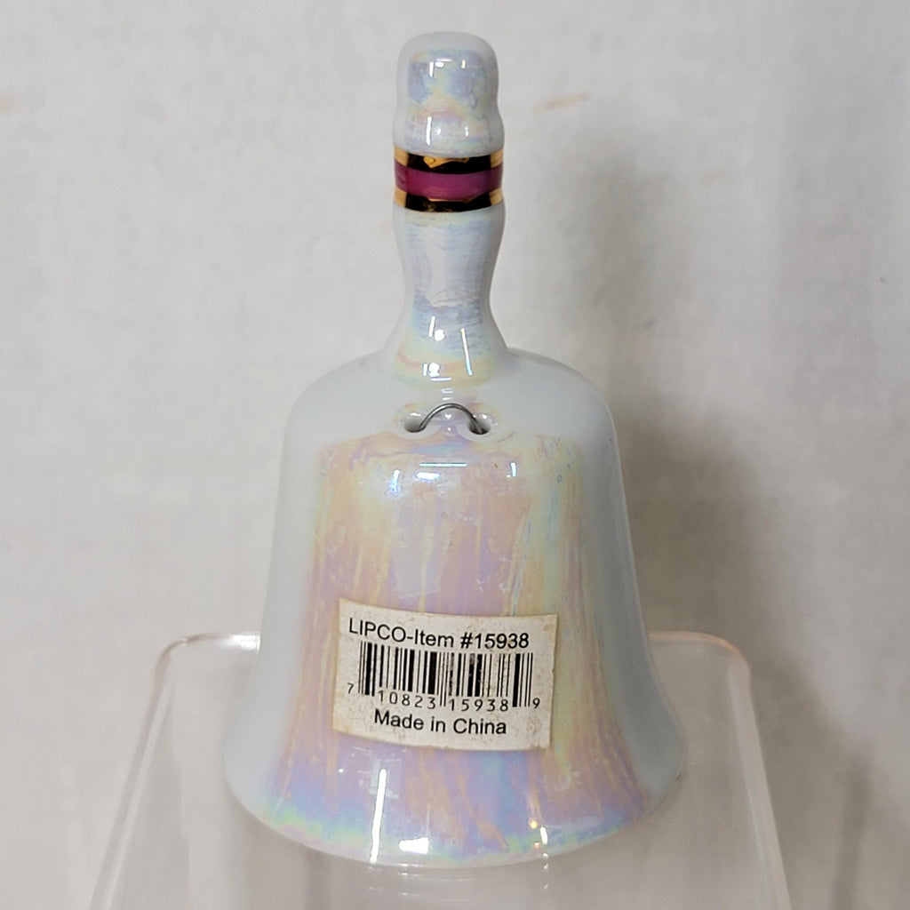 Ohio Ceramic Souvenir Bell w/ Cardinal
