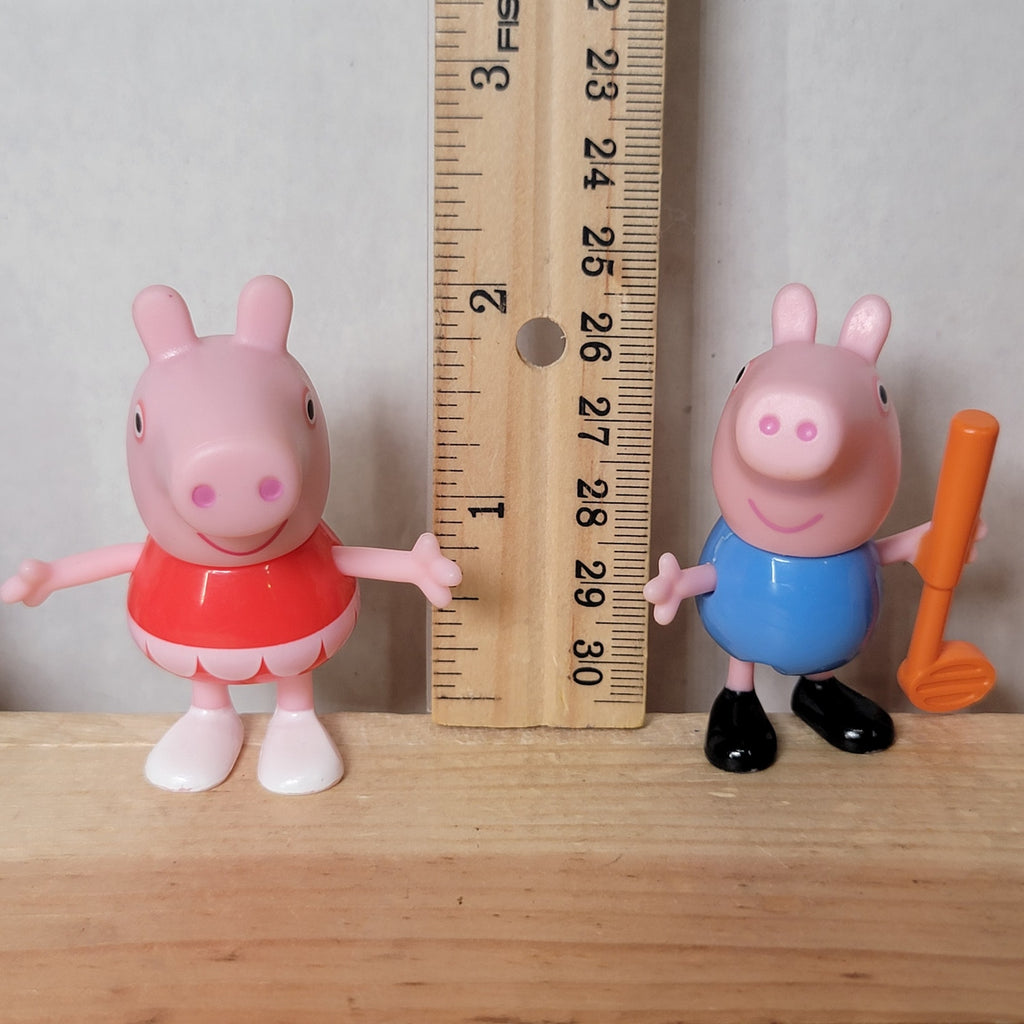 5 Pc Peppa Pig Playset: Peppa At the Fairground and Ballet